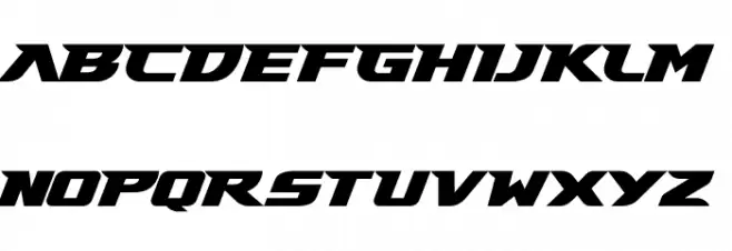 Gary Fisher फ़ॉन्ट लोअरकेस