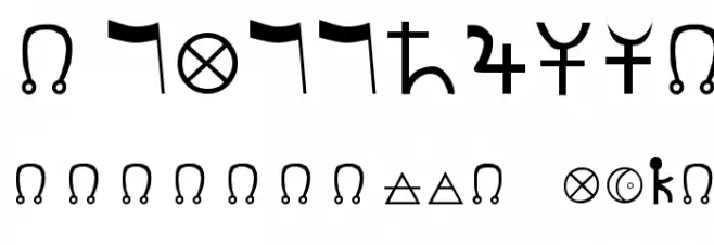 Gary Font Alte caractere