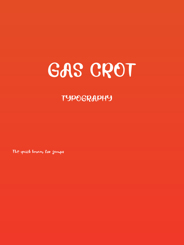 Gas Crot Poster