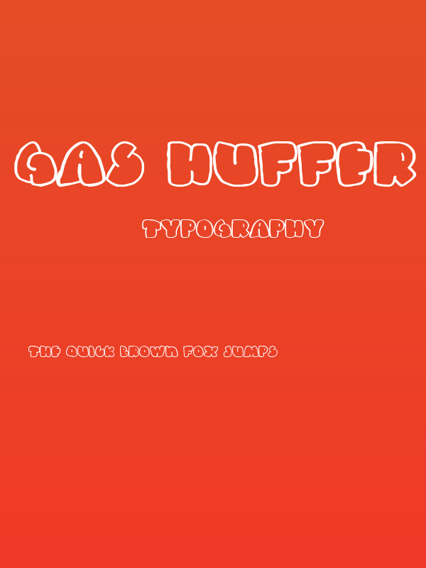 Gas Huffer Phat Poster
