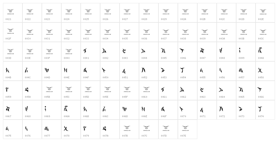 Gas Mask Warriors Character Map