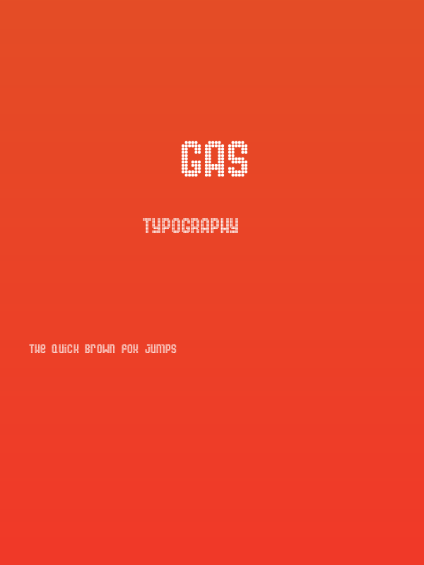 Gas Poster