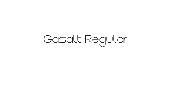 Gasalt Regular Logo
