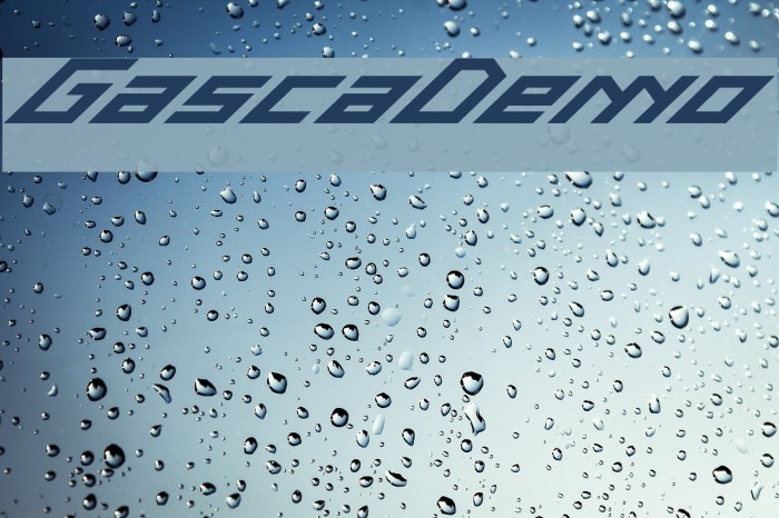 Gasca-Demo Font examples