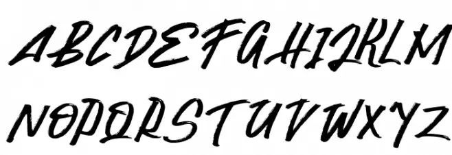 Gasela FREE Font UPPERCASE