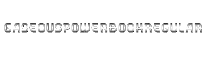 Gaseous Power Book Regular  لخطوط تنزيل