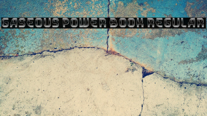 Gaseous Power Book Regular Example 2