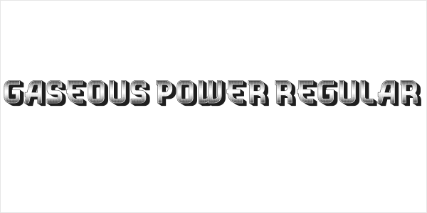 Gaseous Power Regular Logo