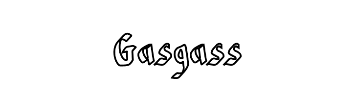 Gasgass  नि: शुल्क फ़ॉन्ट्स डाउनलोड