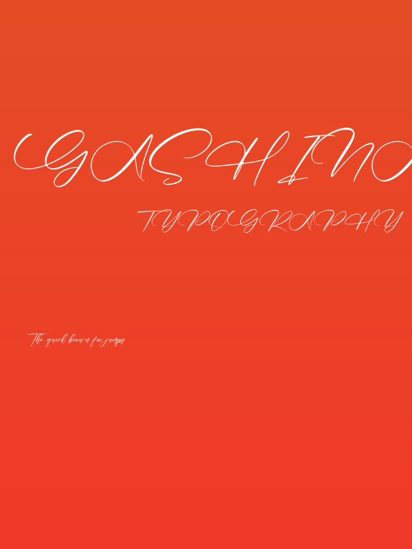 Gashina Beauty Poster