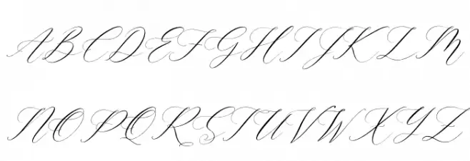 Gashina Lattiva Italic Schriftart Groß