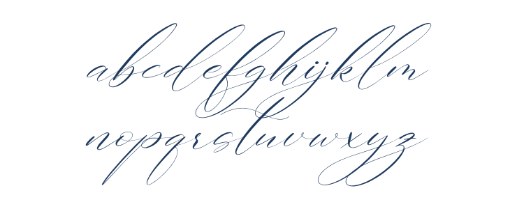 Gashina Lattiva Italic Lowercase