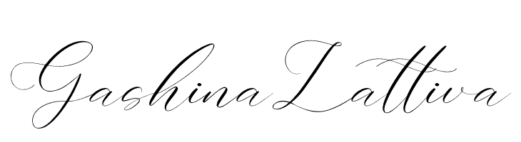 Gashina Lattiva  Fuentes Gratis Descargar