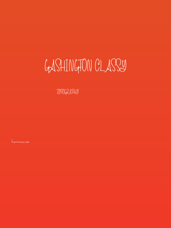 Gashington Classy Poster