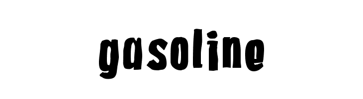 Gasoline Font
