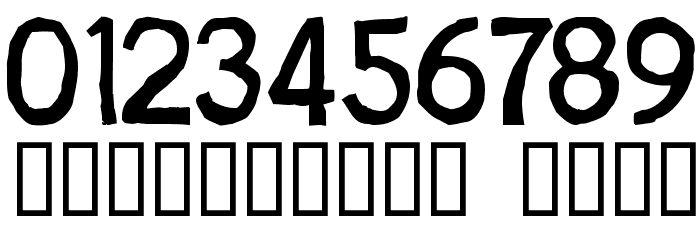 Gasoline Font OTHER CHARS
