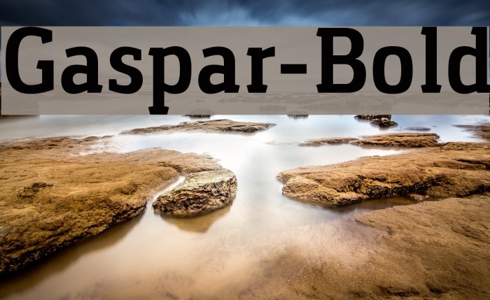 Gaspar-Bold Font examples