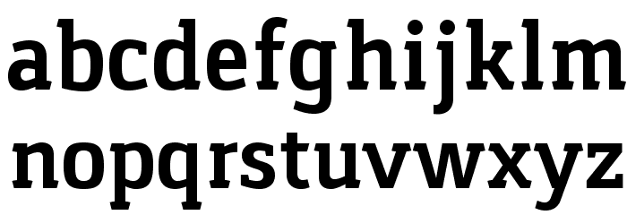 Gaspar-Bold Font LOWERCASE