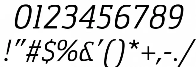 Gaspar-Italic Font OTHER CHARS
