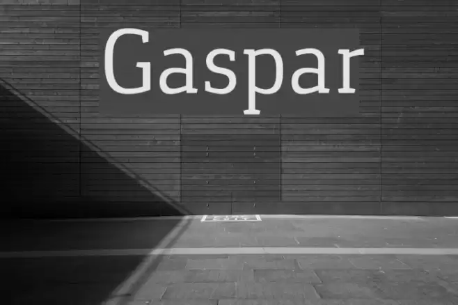 Gaspar Font examples