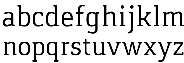 Gaspar Schriftart Kleinbuchstaben