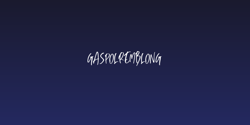 GaspolRemblong Social Header