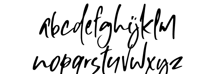 GaspolRemblong Font LOWERCASE