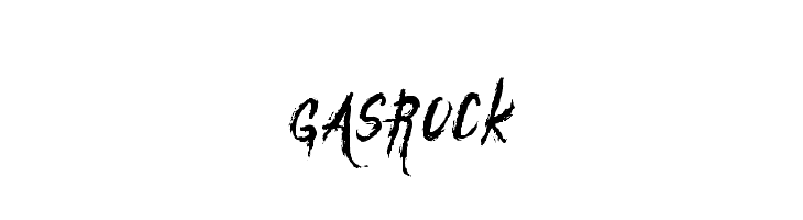 Gasrock  免费字体下载