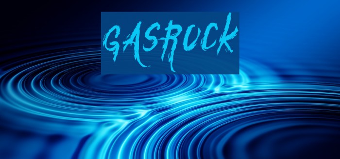 Gasrock Font examples