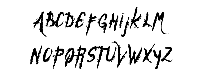 Gasrock Font LOWERCASE