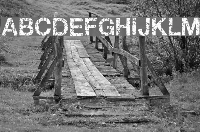 Gastada Font examples