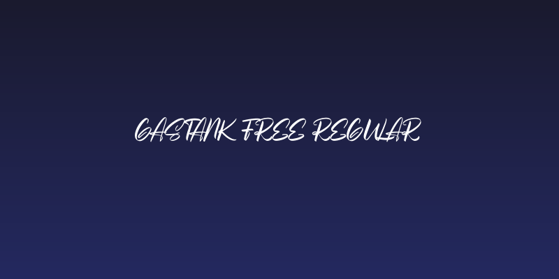 Gastank Free Regular Social Header