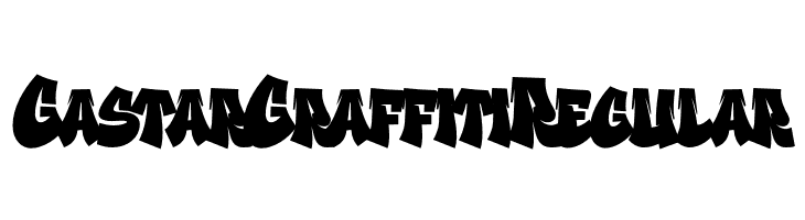 Gastar Graffiti Regular  नि: शुल्क फ़ॉन्ट्स डाउनलोड