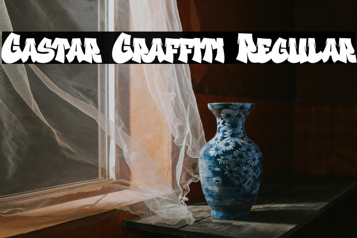 Gastar Graffiti Regular Example 2