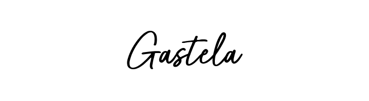 Gastela  Frei Schriftart Herunterladen