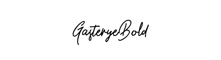 GasteryeBold Font