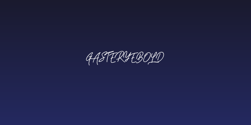 GasteryeBold Social Header