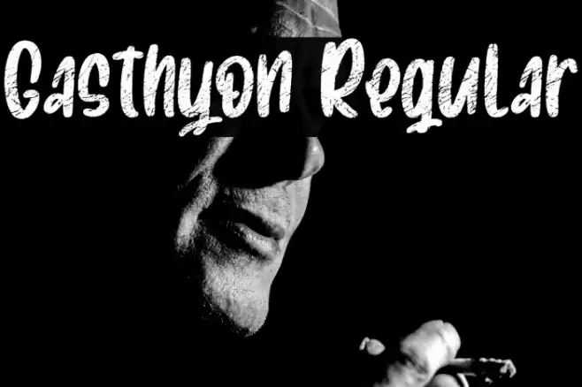 Gasthyon Regular Font examples