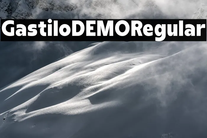 Gastilo DEMO Regular Example 1