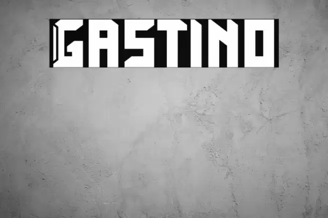 Gastino Font examples