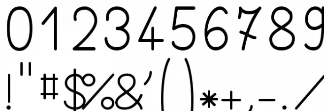 Gaston Demo Font OTHER CHARS