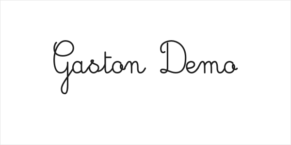 Gaston Demo Logo
