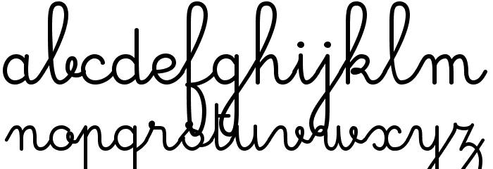 Gaston Demo Font LOWERCASE