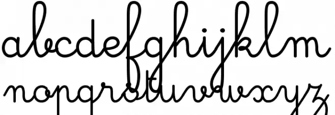 Gaston Demo Caratteri MINUSCOLO