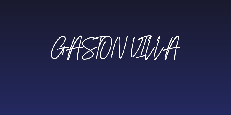 Gaston Villa Social Header