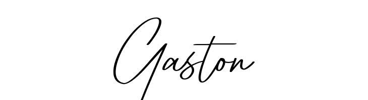 Gaston  नि: शुल्क फ़ॉन्ट्स डाउनलोड