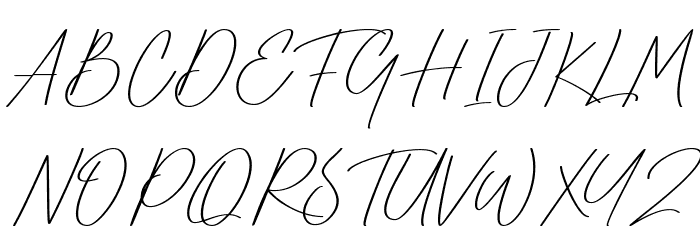 Gaston Font UPPERCASE