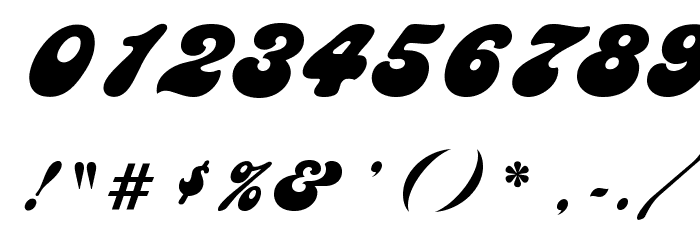 GastonOpti Font OTHER CHARS