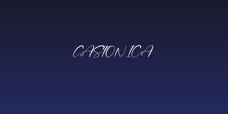 Gastonica Social Header
