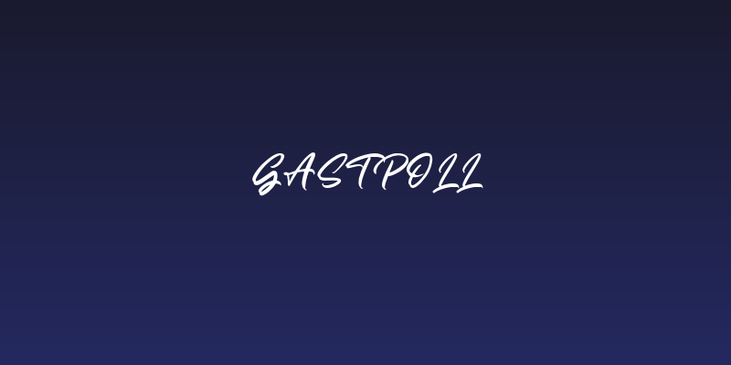 Gastpoll Social Header